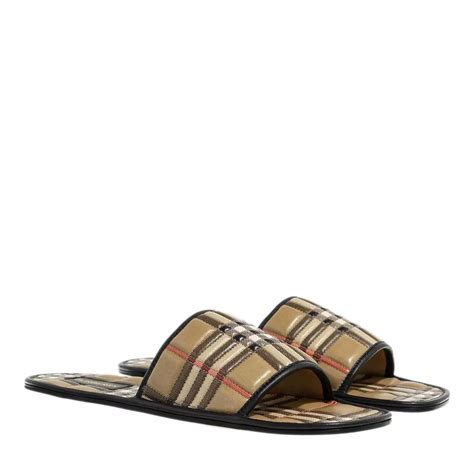 burberry slipper|burberry slip on slides.